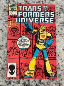 Transformers Universe # 1 FN Marvel Comic Book Optimus Prime Megatron 1 J856