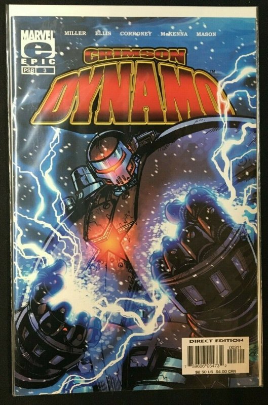 MARVEL EPIC CRIMSON DYNAMO 1-4 VF-NM