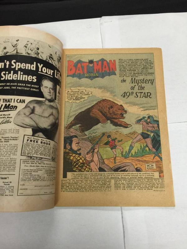 Batman 126 2.0 Good Gd Bat woman Appearance