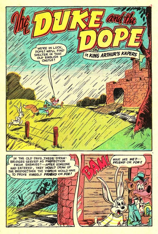 GIGGLE COMICS #76 (Mar19519) 7.0 FN/VF • Jack Bradbury! Lotsa Funny Animals!