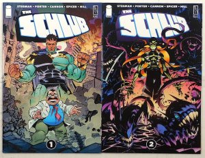 The Schlub Lot of 2 #1, 2 (2023) Image Comics 1st Print Comic Books