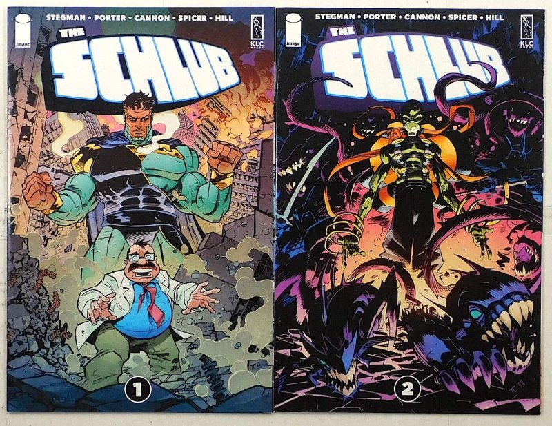 The Schlub Lot of 2 #1, 2 (2023) Image Comics 1st Print Comic Books