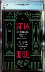 Batman/Grendel #1 (1993) - CGC 9.8 - Cert#4371917008