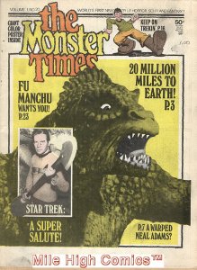 MONSTER TIMES MAGAZINE (1972 Series) #20 Near Mint