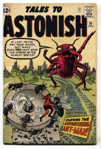 Tales to Astonish #39--Early Ant-Man--Jack Kirby--Marvel--VG+