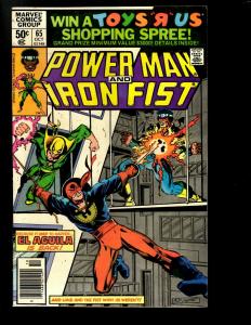 9 Power Man and Iron Fist Marvel Comics # 60 61 64 65 67 69 73 75 51 WS6