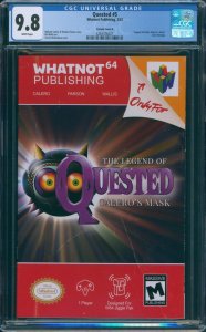 Quested #5 CGC 9.8 Legend of Zelda Majora's Mask Homage Cover D Whatnot 2023