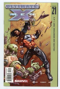 Ultimate X-Men #21 (2001 v1) Mark Millar Adam Kubert 1st Ultimate Kitty Pryde FN