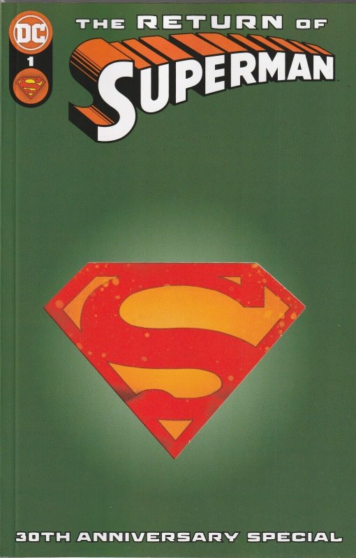 Return Of Superman 30th Ann Special # 1 Die Cut Cover E NM DC 2023 [T4]