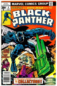 BLACK PANTHER #4 (July1977) 8.0 VF  Jack Kirby returns! Lost City of Samurai!