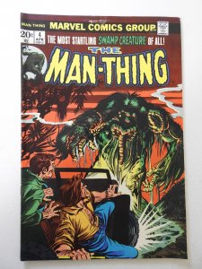 Man-Thing #4 (1974) FN+ Condition! Overspray