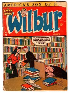 Wilbur #9 1946- Archie Comics- Katy Keene- Bill Woggon