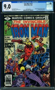 Iron Man #127 (1979) CGC 9.0 VFNM