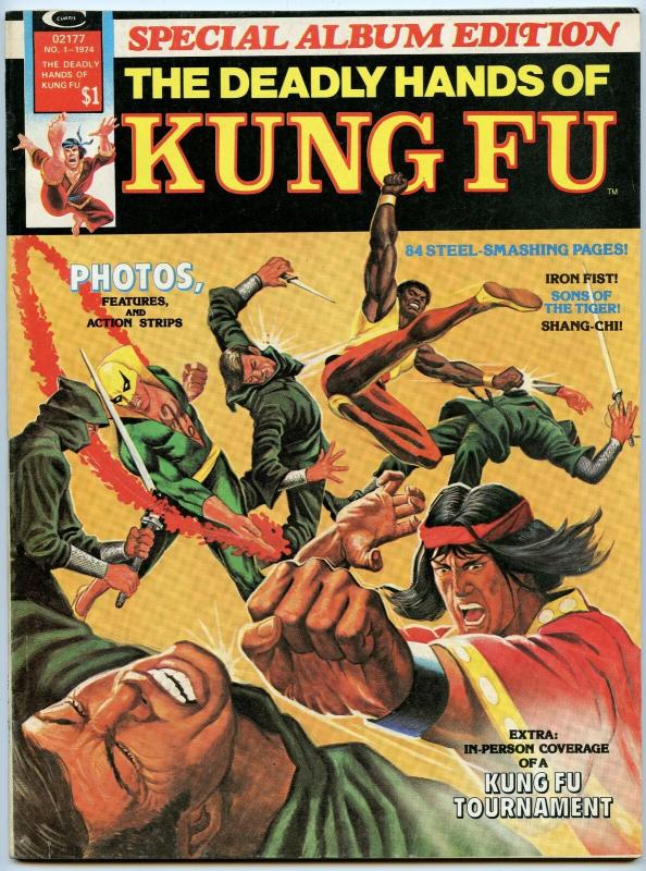 Deadly Hands of Kung Fu Special Album Edition 1 Summer 1974 VF- (7.5)
