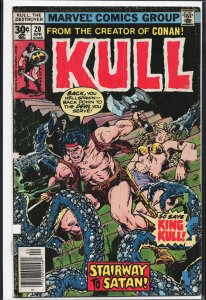 Kull the Destroyer #20 (1977) Kull