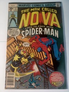 Nova #12 FN Spider-Man Marvel Comics c300