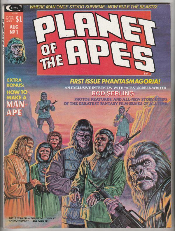 Planet of the Apes Magazine #1 (Aug-74) NM- High-Grade 