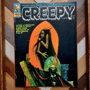 CREEPY #46 VG/FN (Warren 1972) 1st Series | BEA, CORBEN + More | SANJULIAN Cover