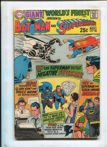 WORLDS FINEST COMICS #188 - BATMAN AND SUPERMAN! - (4.0) 1969 