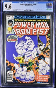 Power Man and Iron Fist #57 CGC 9.6 1980 X-Men Marvel comic book 4393770008