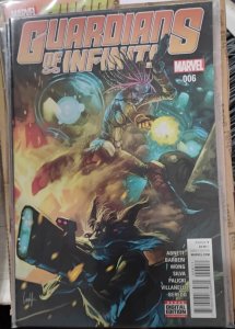 GUARDIANS OF INFINITY # 6 2016  Marvel DISNEY GROOT MATRINIX GAMORA