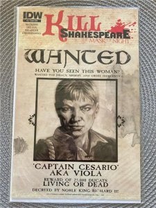 Kill Shakespeare: The Mask of Night #4 Subscription Cover (2014)