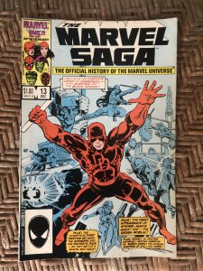 The Marvel Saga The Official History of the Marvel Universe #13 (1986)