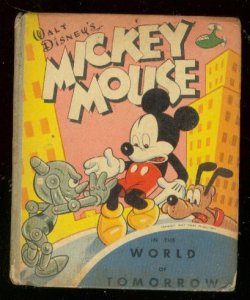 MICKEY MOUSE #1444-WORLD OF TOMORROW-BIG LITTLE BOOK VG