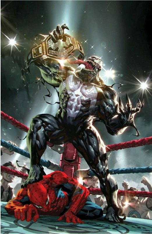 ? VENOM 28 KAEL NGU WWE WRESTLING VARIANT SET NM SPIDER-MAN CARNAGE KNULL VIRUS