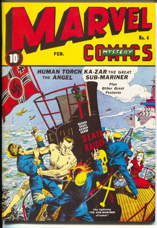 Flashback #26 1970's-Reprints Marvel Mystery Comics #4 from 1940 -NM