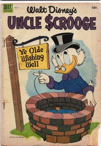 Uncle Scrooge #7 (1954) Uncle Scrooge
