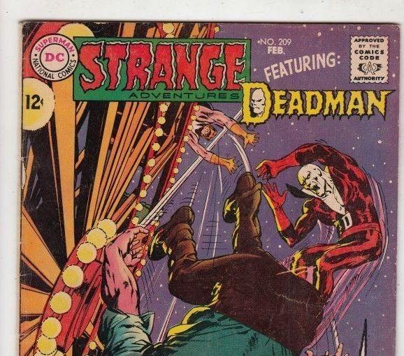 Strange Adventures #209 strict VG/FN+ 5.5  100s more Sci-Fi books up for grabs