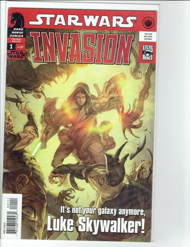 STAR WARS: INVASION (2009 Series) #1 Very Fine Comics Book