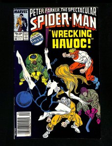 Spectacular Spider-Man #125 Newsstand Variant