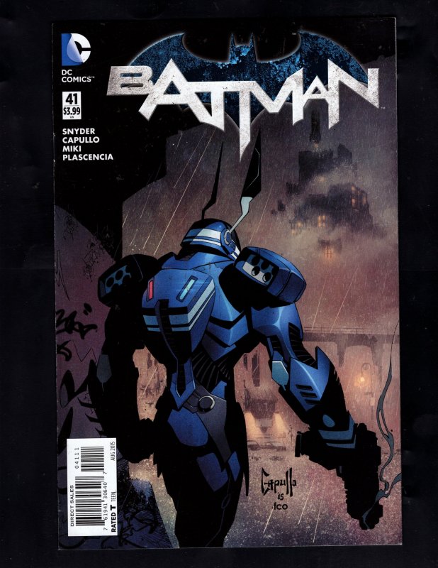 Batman #41 (2015) 1st Appearance of NEW Bat-Armor/ ID#217