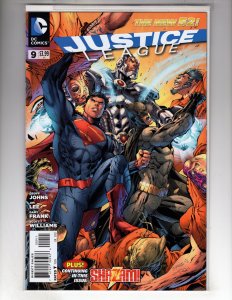 Justice League #9 (2012)   / ECA12x