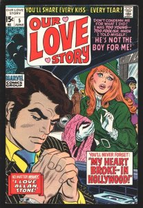 Our Love Story #5 1970-Marvel-Jim Steranko romance stories with fabulous art-...