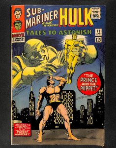 Tales To Astonish #78