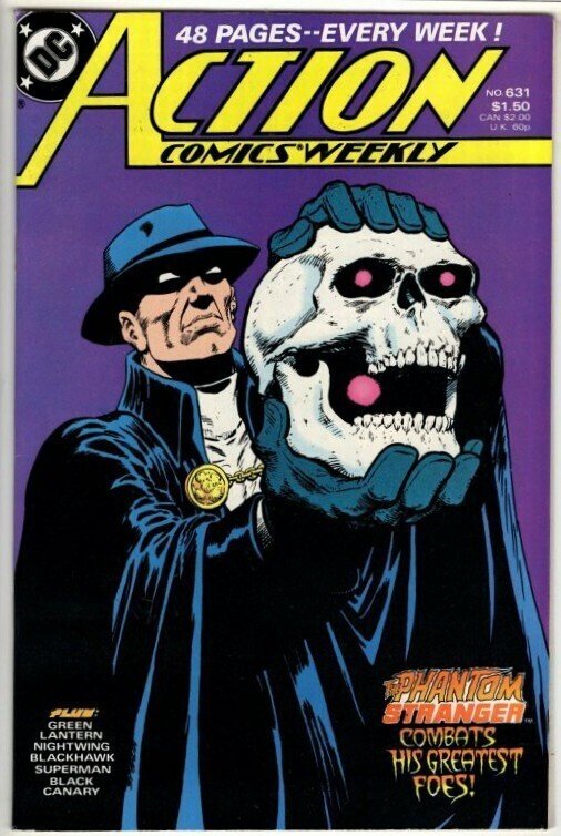 Action Comics #631 Phantom Stranger! >>> 1¢ Auction! See More!  (id#202)