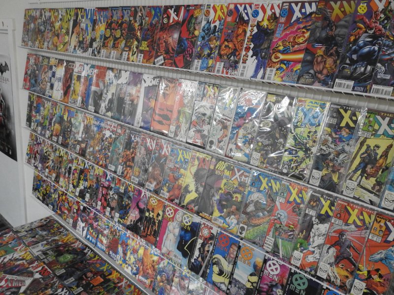 Huge Lot of 160+ X-Men Comics in Avg. VF+ Condition