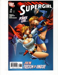 Supergirl #8 (2006)  POWER GIRL Appearance !!!!! / ID#10