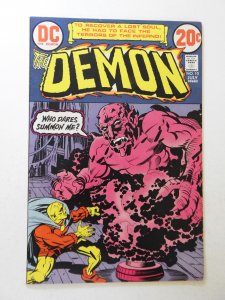 The Demon #10 (1973) FN/VF Condition! small tear fc