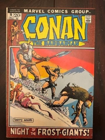 Conan the Barbarian #16 (1972) - VF