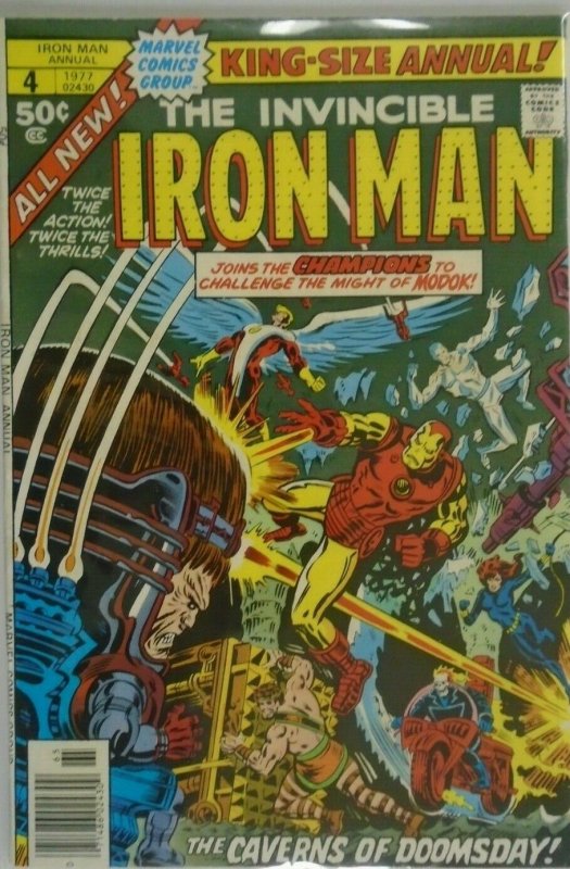 Iron Man ANN #4 - 4.0 VG - 1977