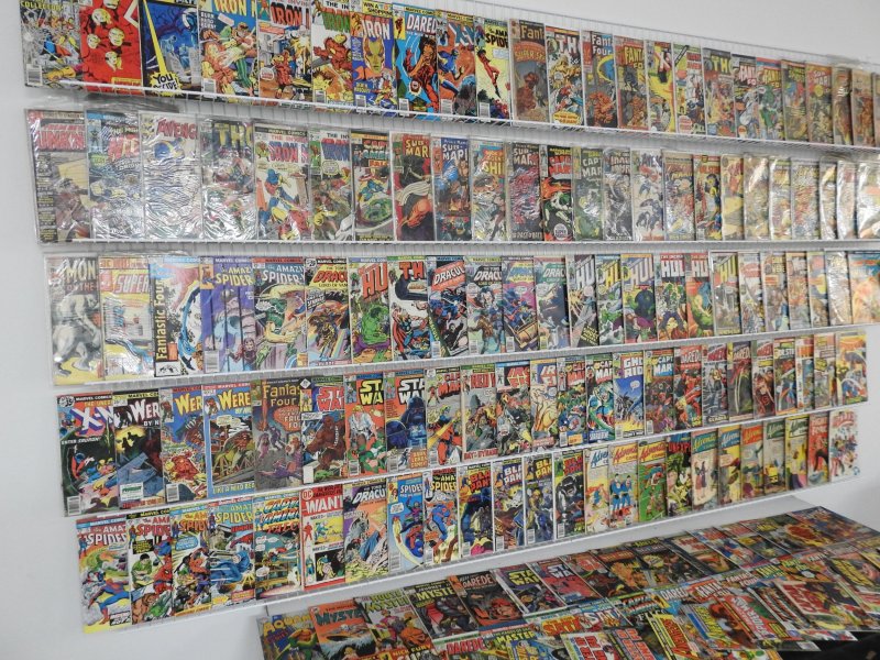 Huge Lot 160+ Low Grade Comics W/ Hulk, Daredevil, Spider-Man, +More! See desc