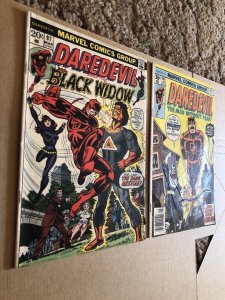 DAREDEVIL #97 and the Black Widow vs Dark Messiah & #141 3rd App of Bullseye!!