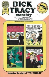 Dick Tracy Monthly #19 Blackthorne Publishing Comics September Sept 1987 (VF+)