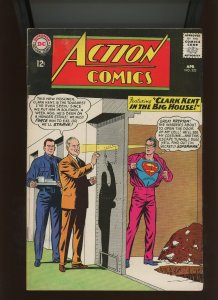 (1965) Action Comics #323: SILVER AGE! CLARK KENT IN THE BIG HOUSE! (6.0)