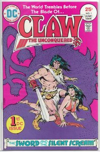 Claw the Unconquered   vol. 1   #1 FN/VF