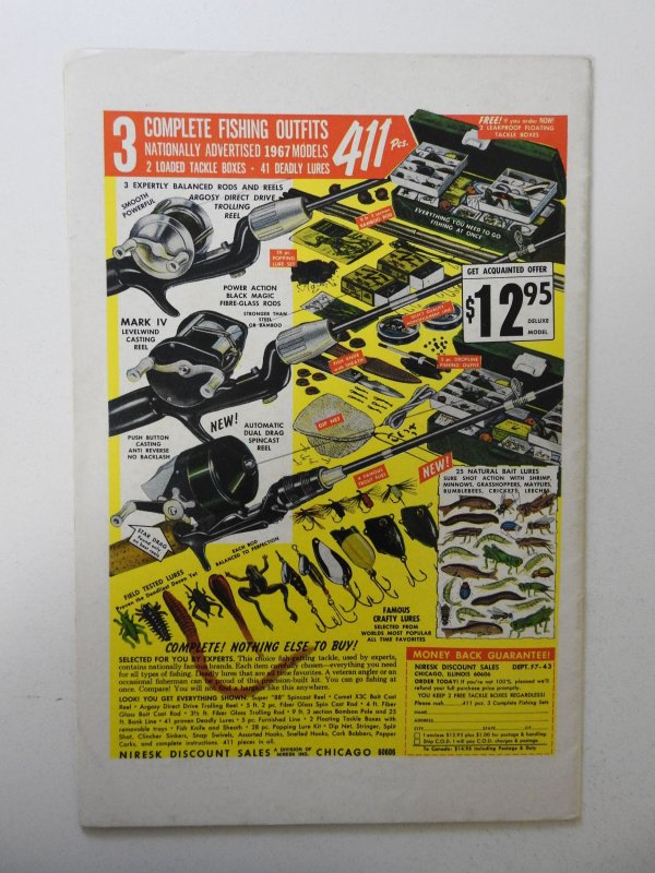 Flash Gordon #5 (1967) VG Condition 2 centerfold wraps detached bottom staple